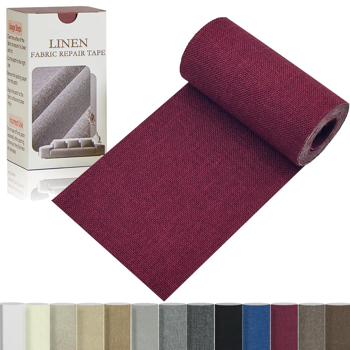 Linen Repair Tape 4x70 Inch Self