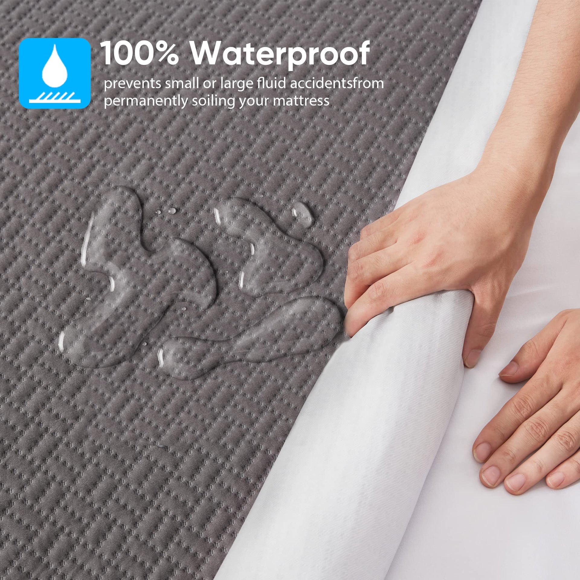 100% Waterproof Mattress Protector California King Size