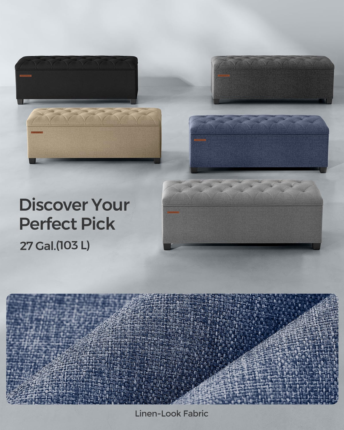 Storage Ottoman Bench