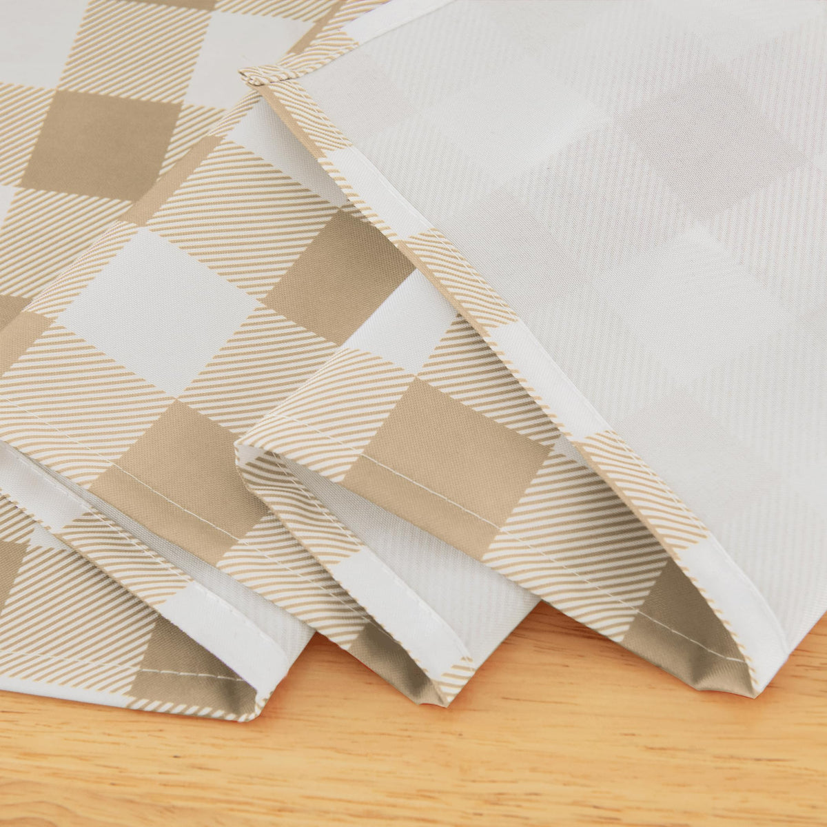 Waterproof Plaid Tablecloth Fabric