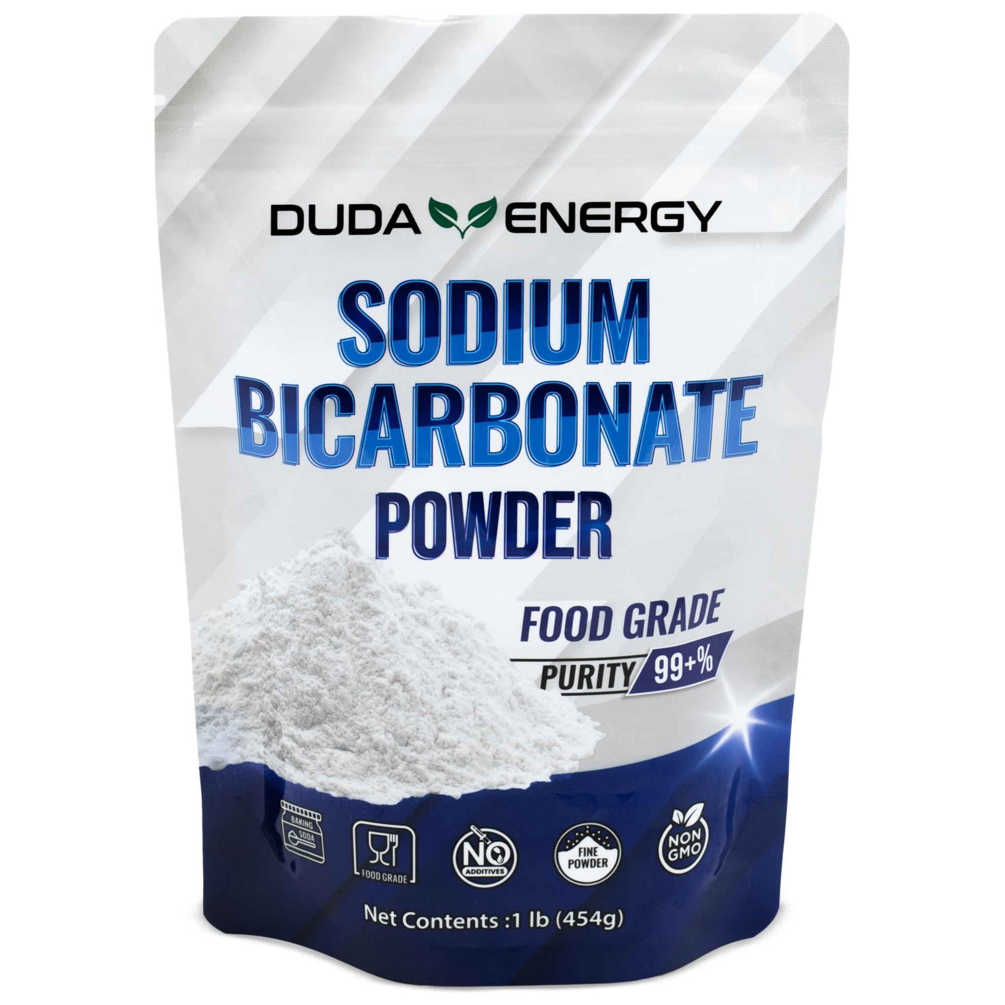 1 lb USP Pure Sodium Bicarbonate Powder Organic Food Grade Pure Baking Soda (16 Ounce)