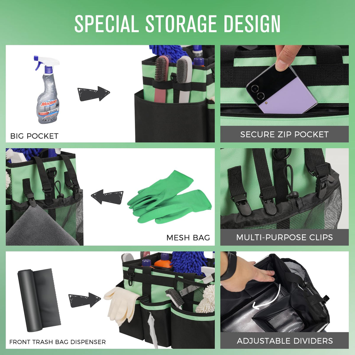 Wearable Cleaning Caddy