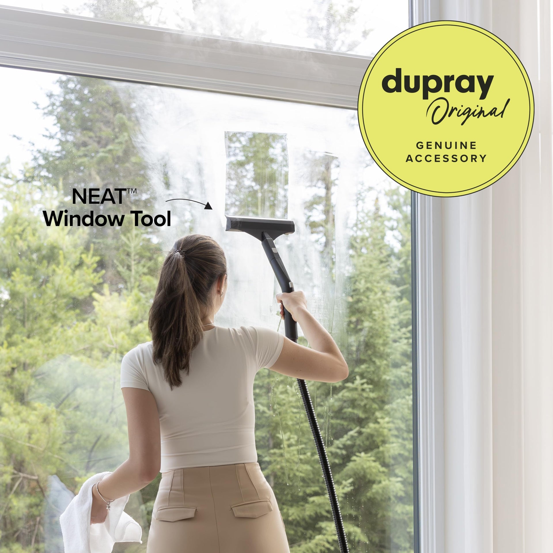 Neat Window Tool for Steam Cleaner