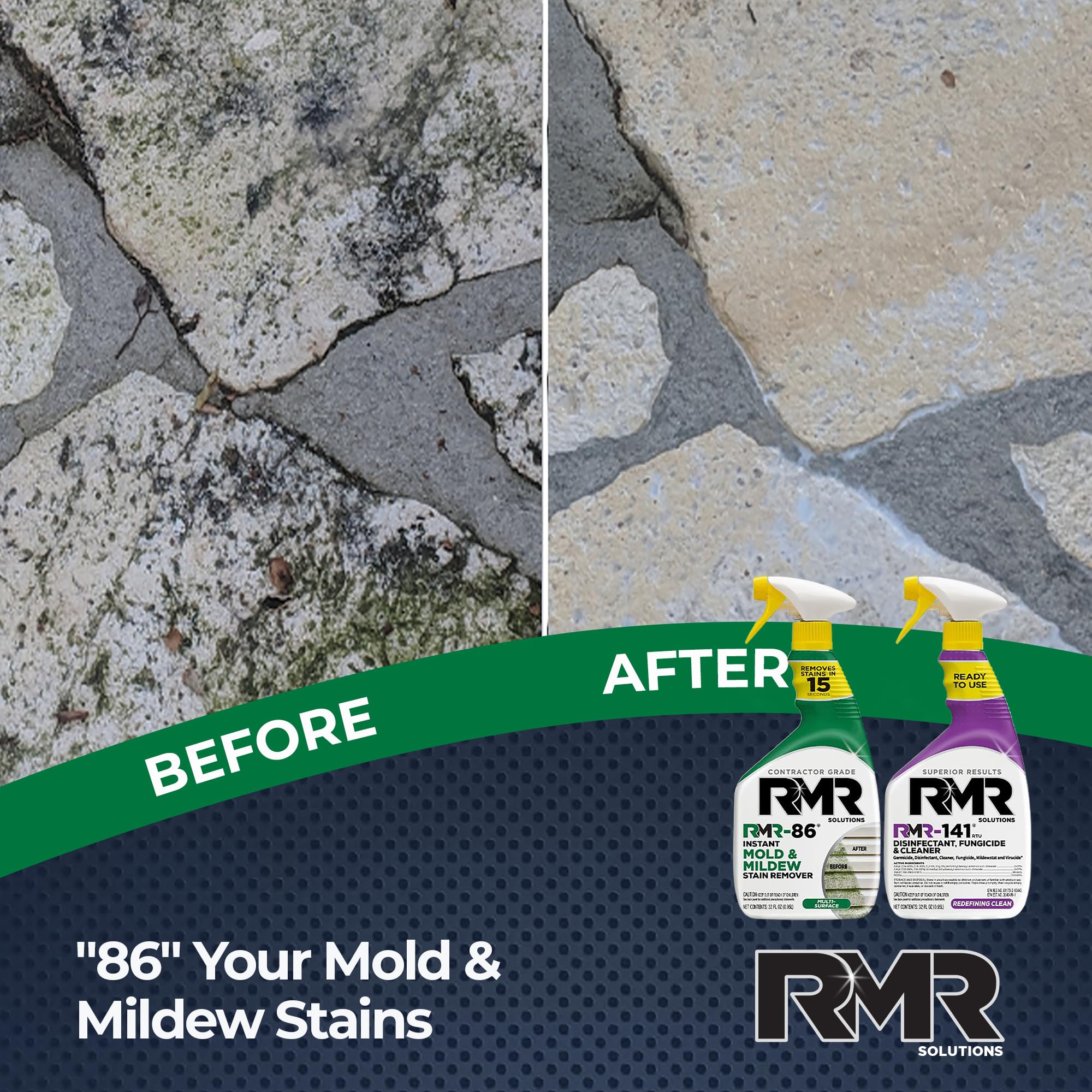 DIY Mold & Stain Remover Bundle (64 Fl Oz)
