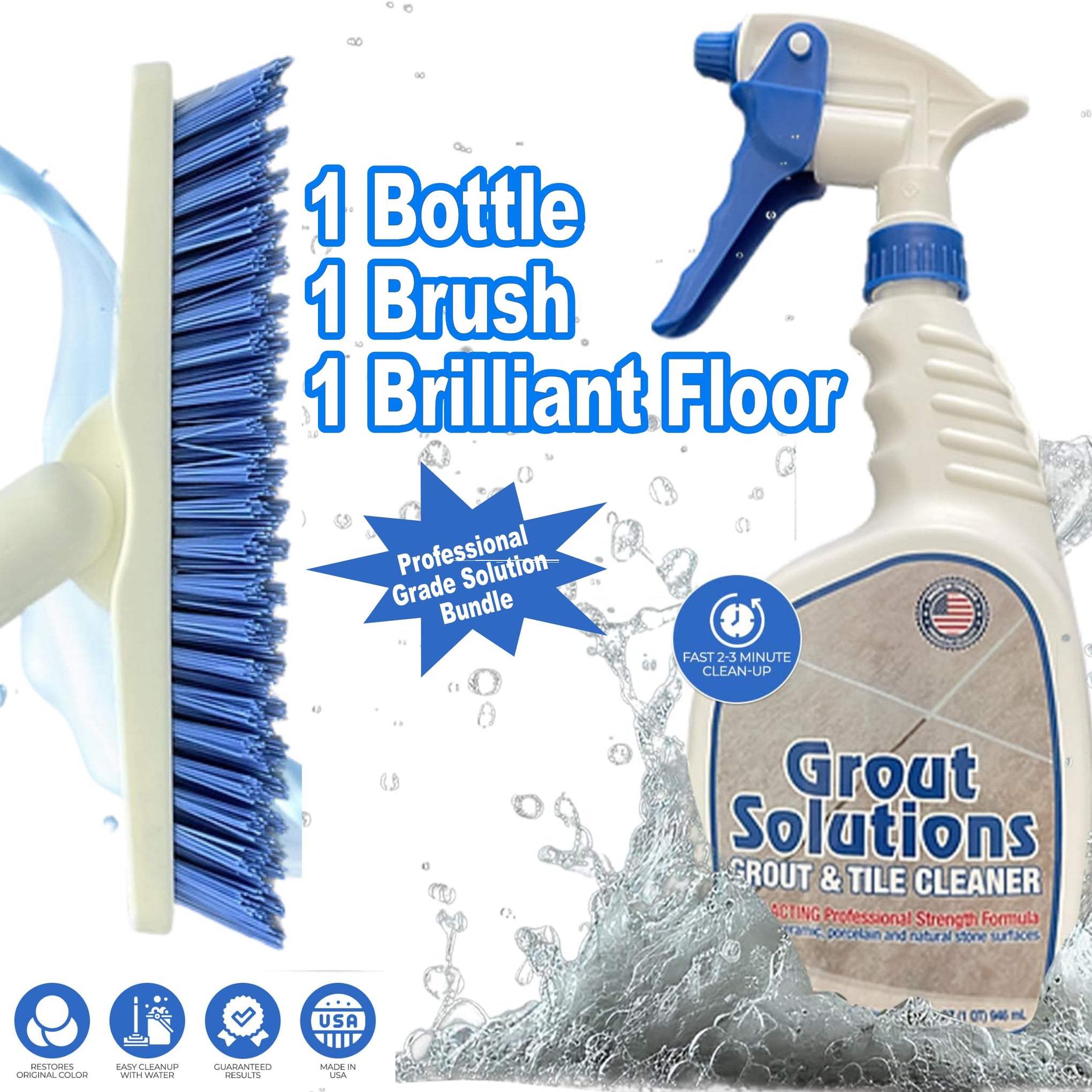Professional Grout Brush Heavy