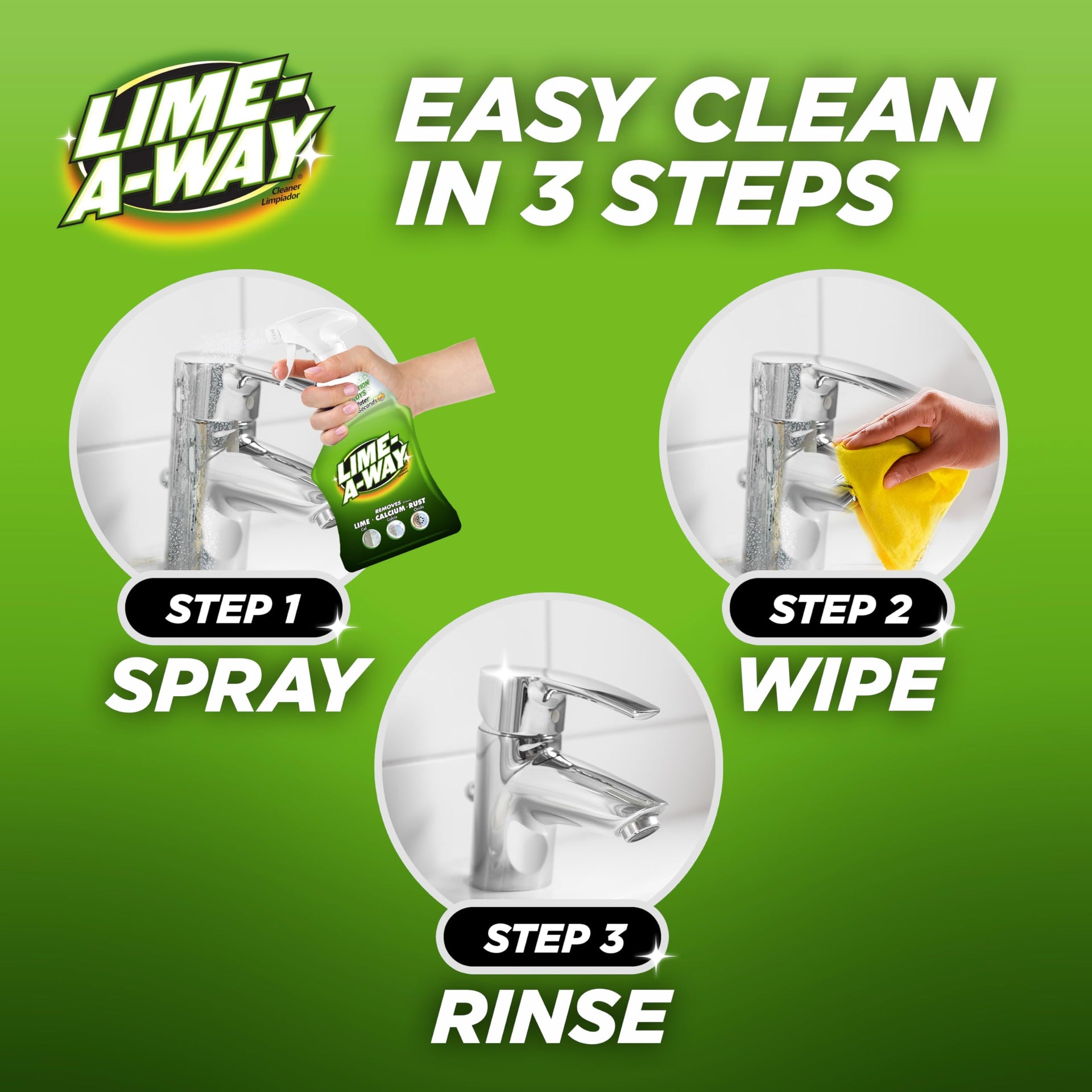 Hard Water Stain Remover Spray (22 Fl Oz)
