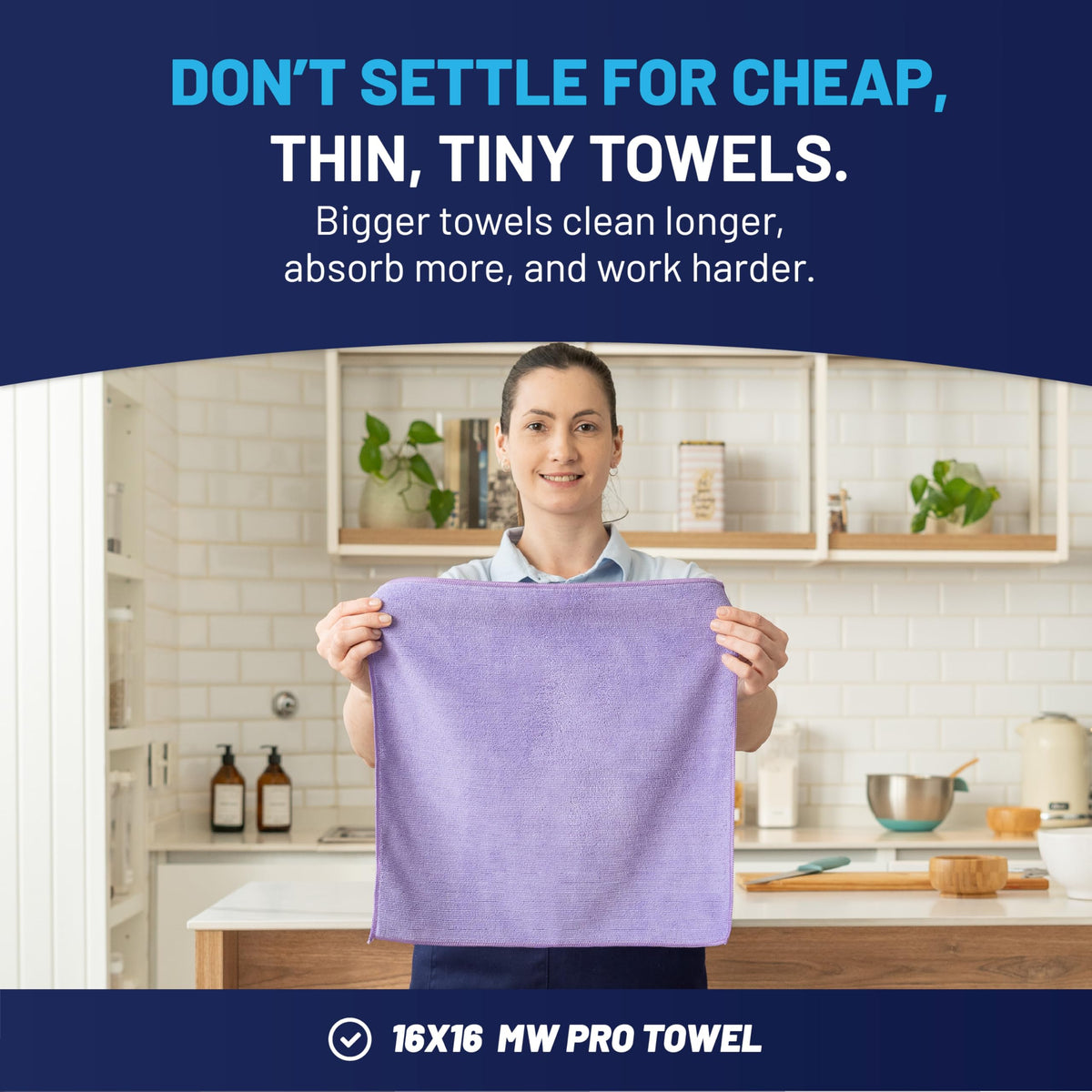 MW Pro Microfiber Cleaning Cloth (12 Count)