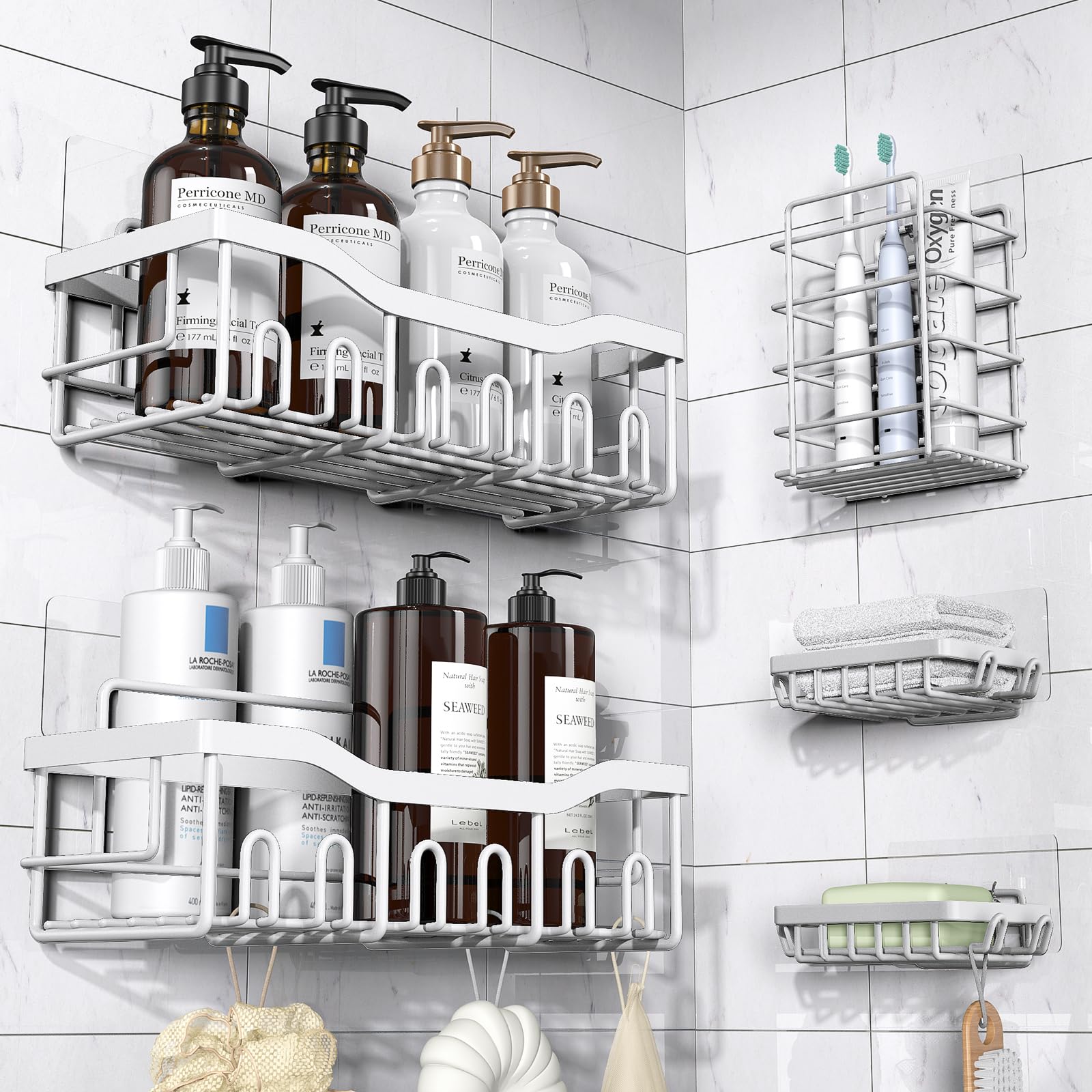 Shower Caddy 5 Pack