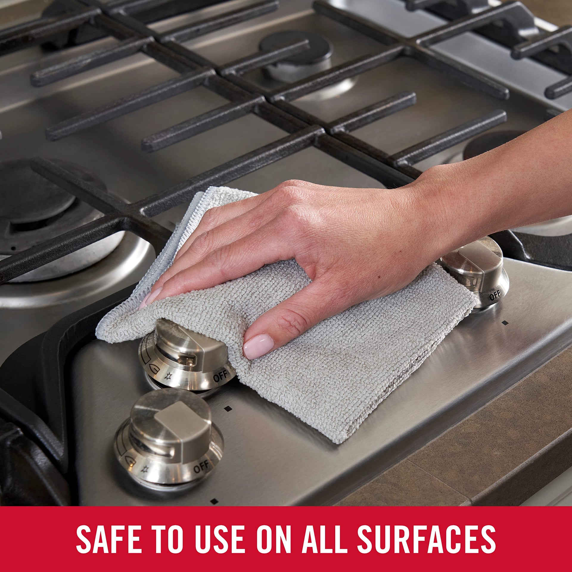 All Purpose Microfiber Cleaning Cloth Towels (50 Count)