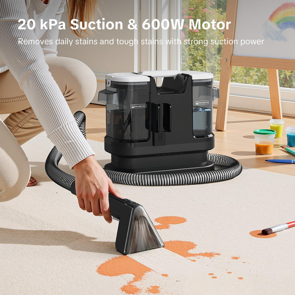 Couch Cleaner Machine 600W Motor