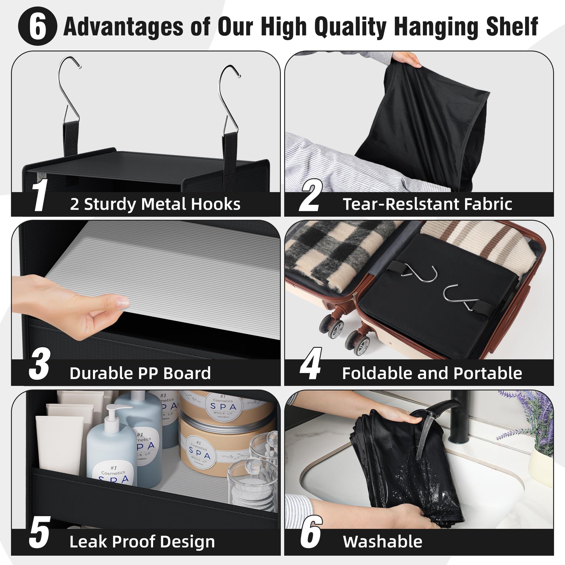 4 Shelf Hanging Organizer