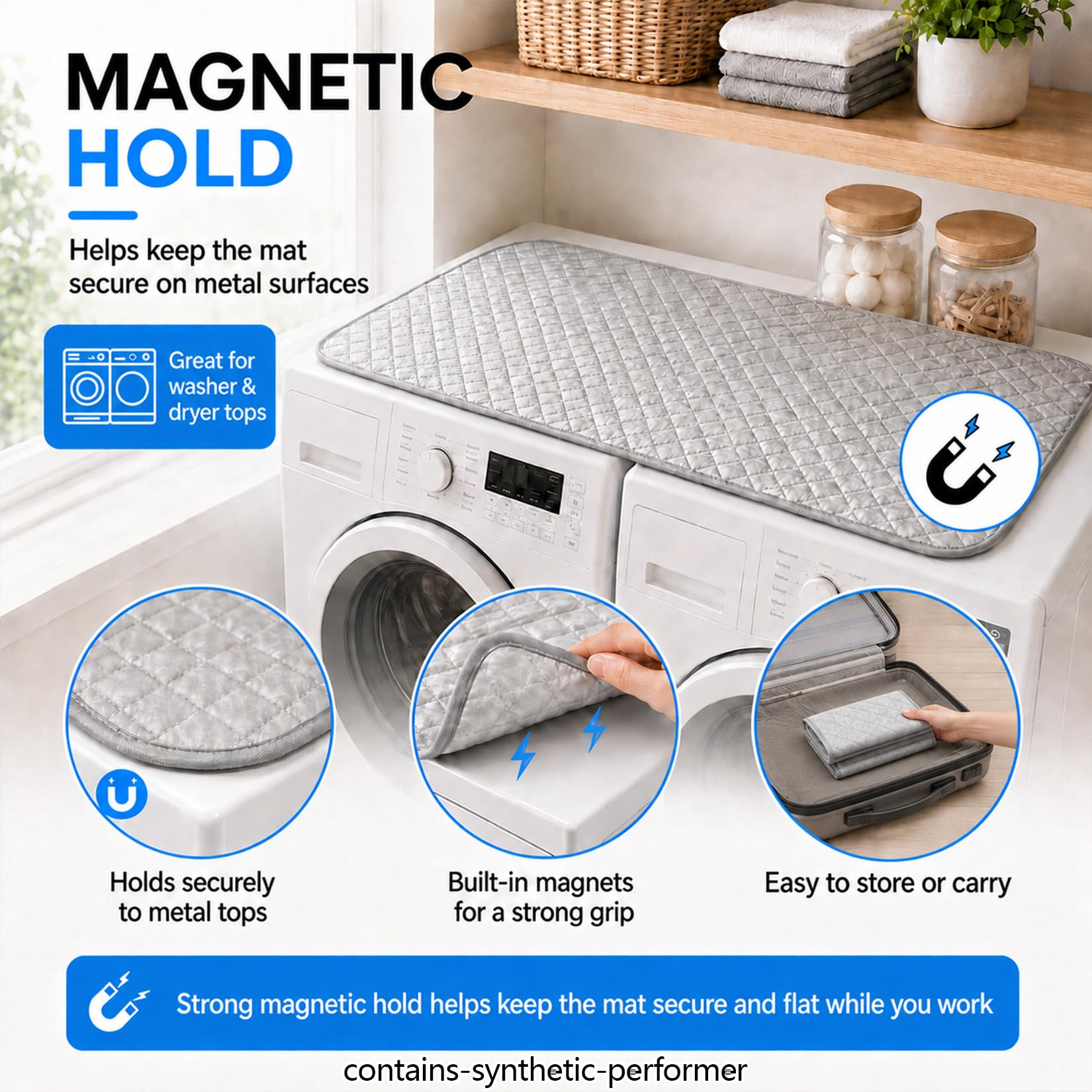 Magnetic Ironing Mat