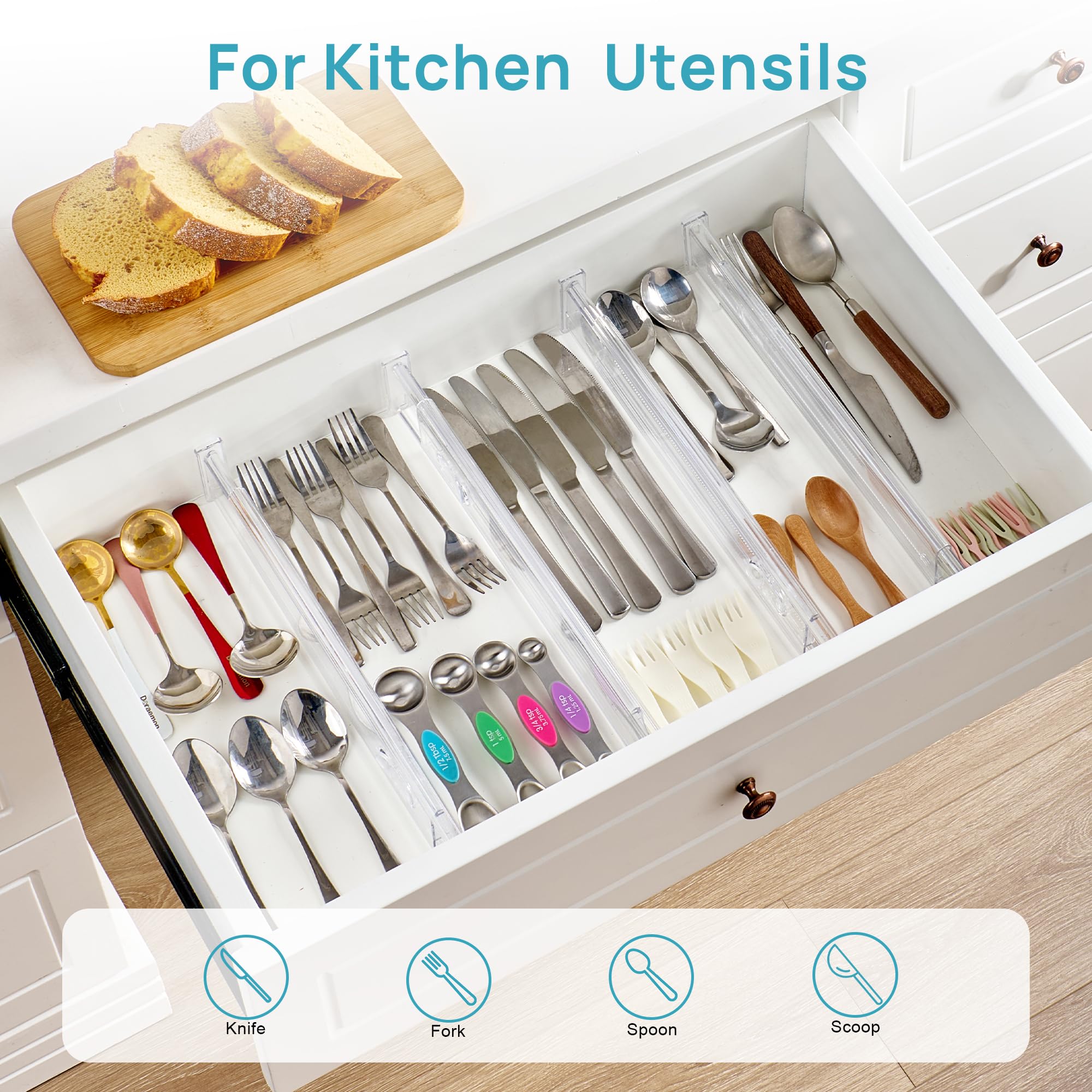2.36" Short Upgrade Drawer Dividers 12.8" (4 Count)