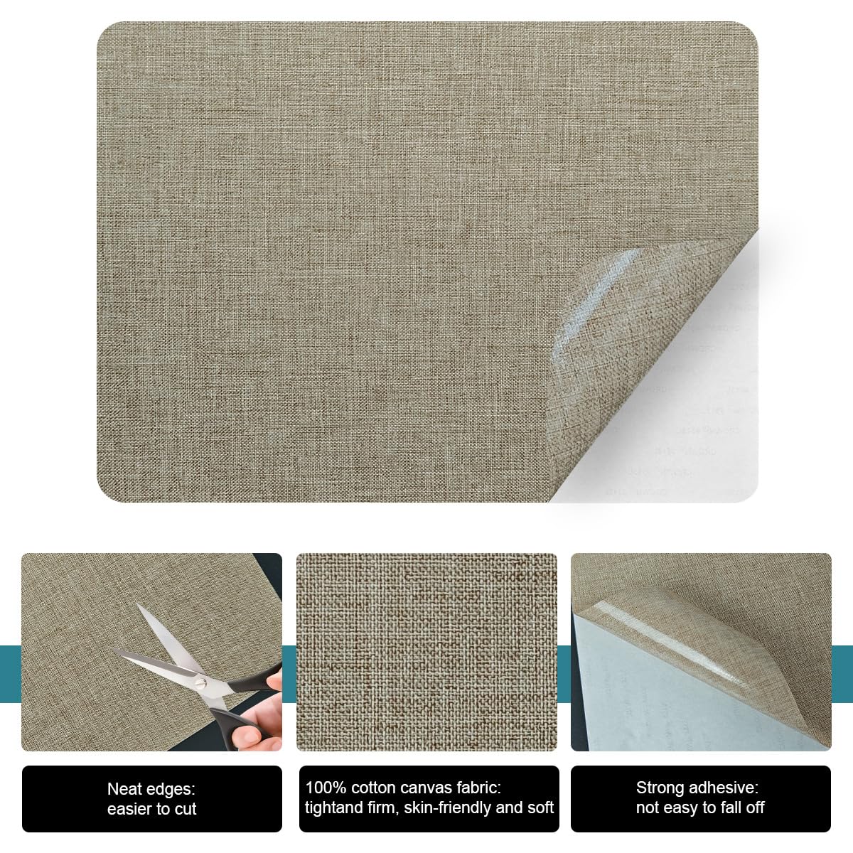 2Pcs Linen Repair Patches (2 Count)