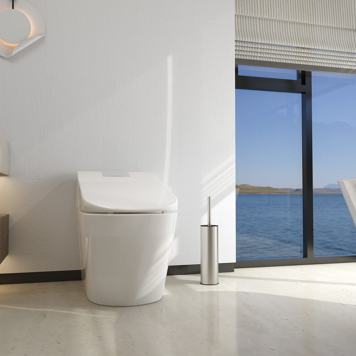Toilet Brush and Holder (2 Count)