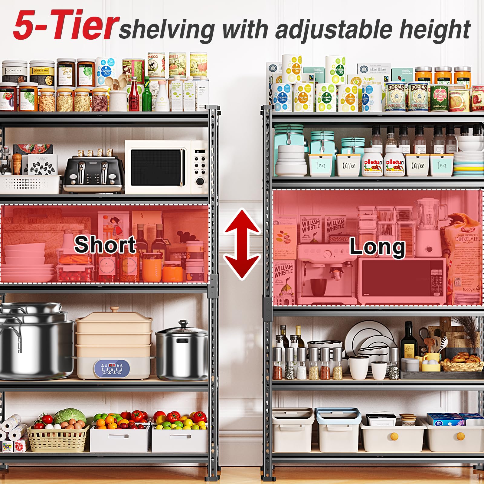 2050LBS Heavy Duty Garage Shelving