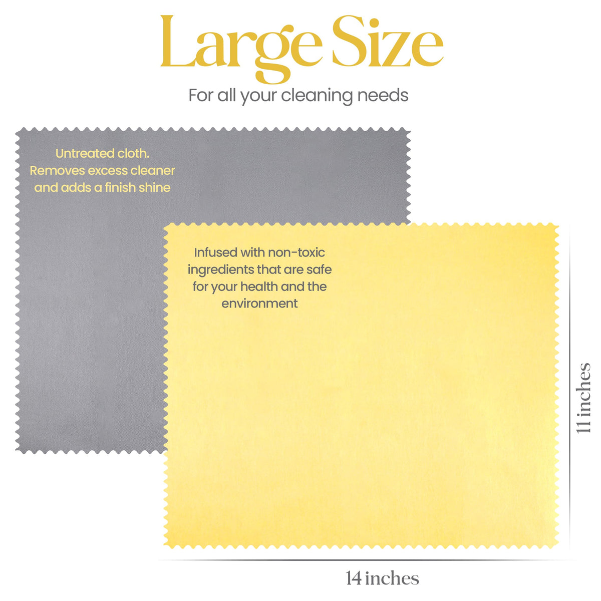 Premium Polishing Cloths for Stainless Steel