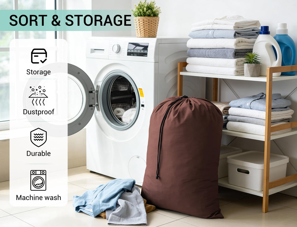 Bulk Travel Laundry Bag (24 Count)