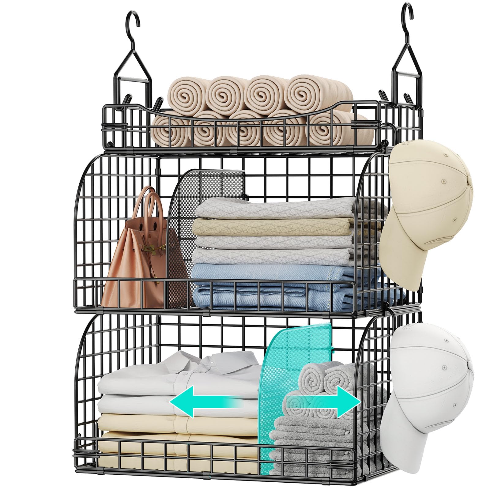 Hanging Closet Organizer Storage