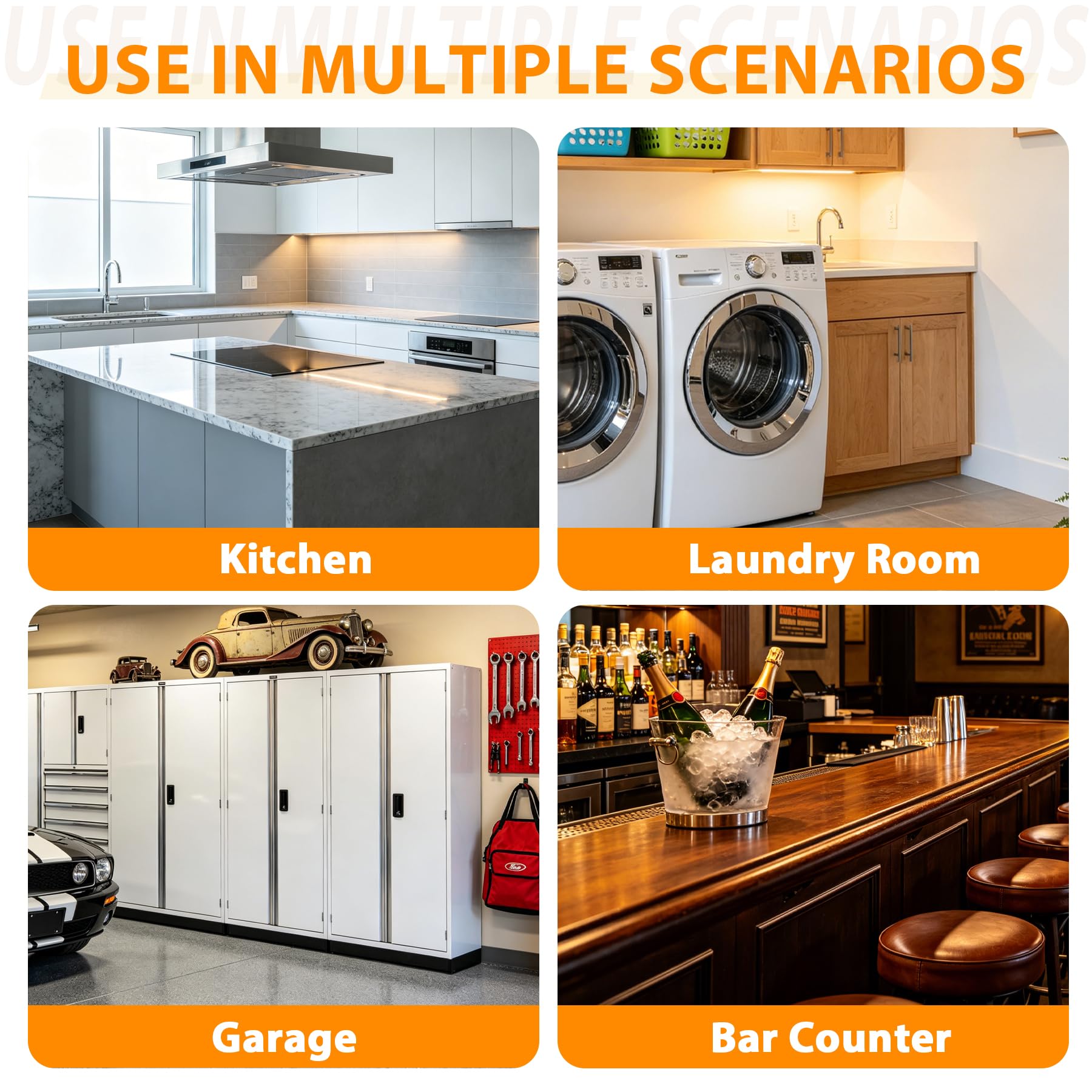Double Pull Out Trash Can for Kitchen Cabinets 35