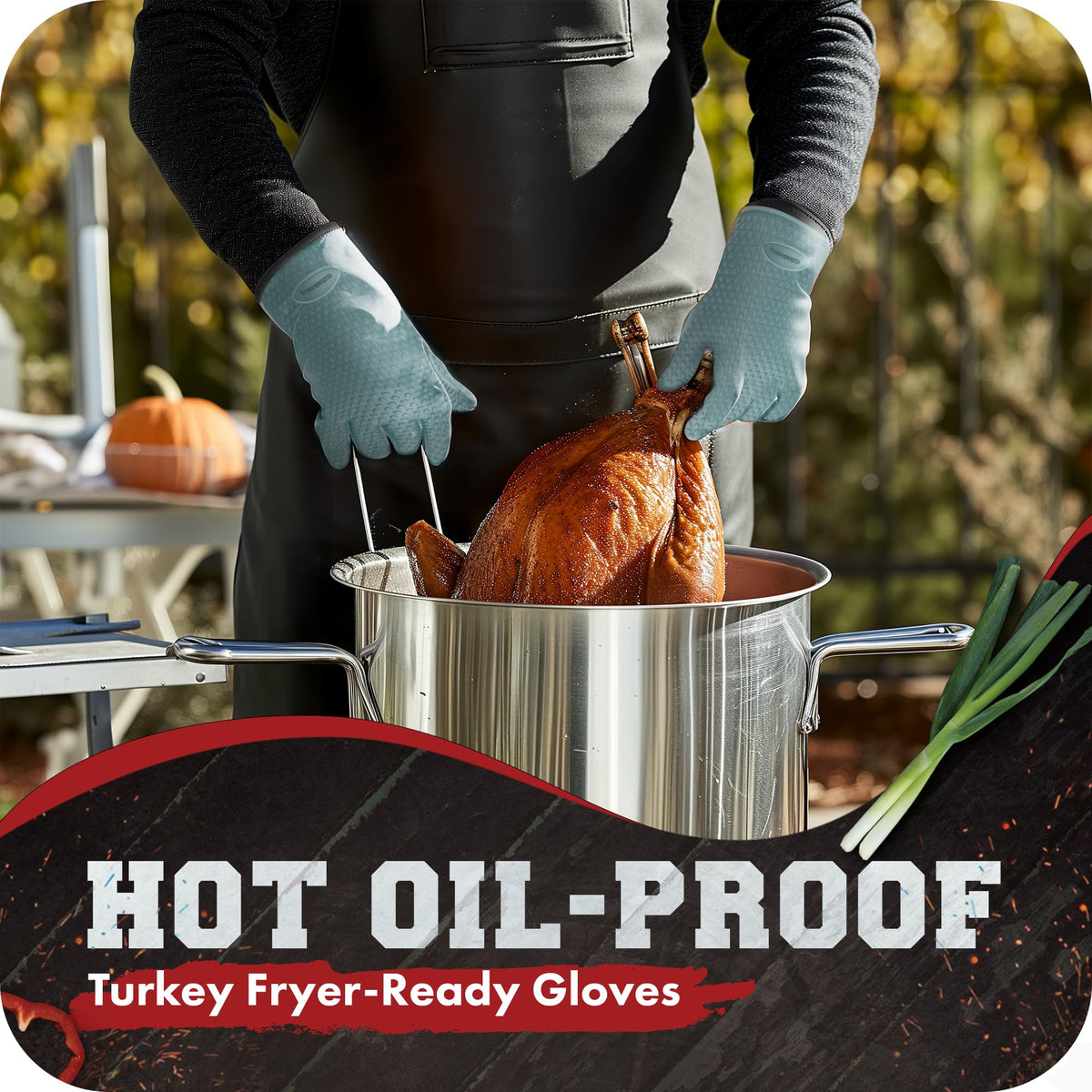 XL Silicone Smoker BBQ Gloves