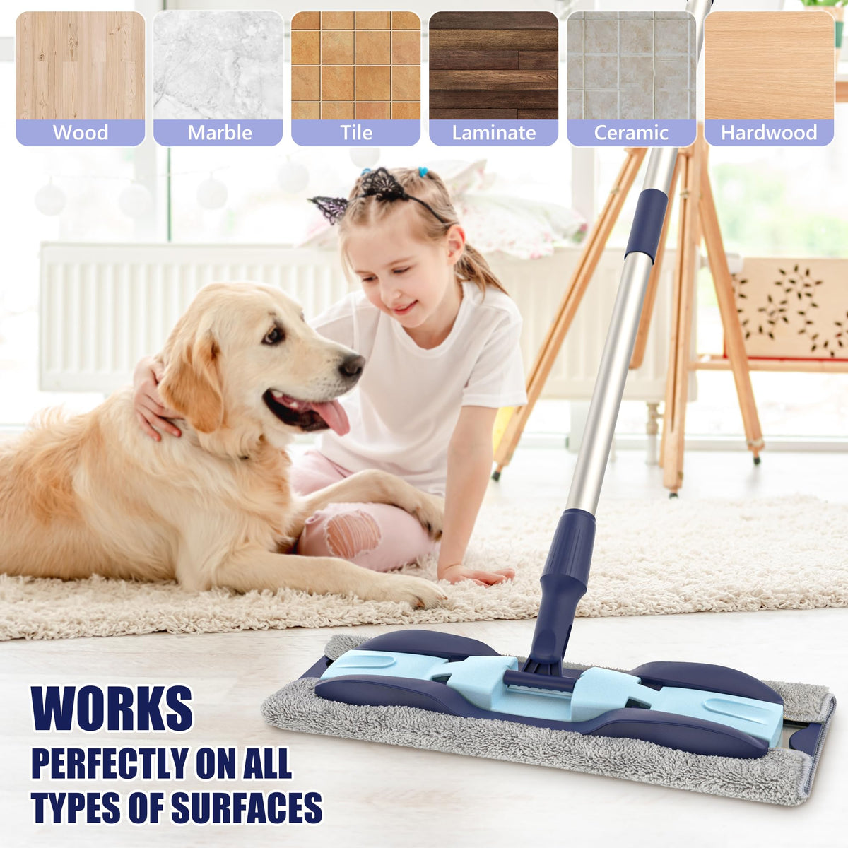 Microfiber Mops for Floor Cleaning