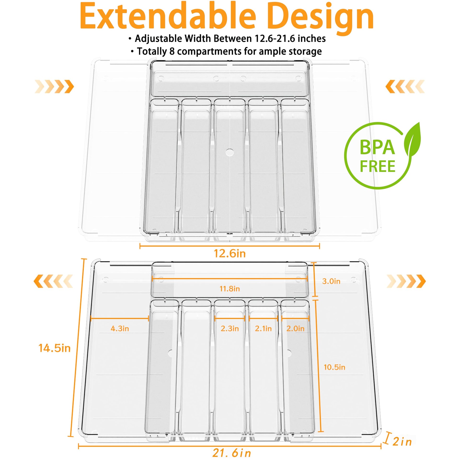 Silverware Drawer Organizer