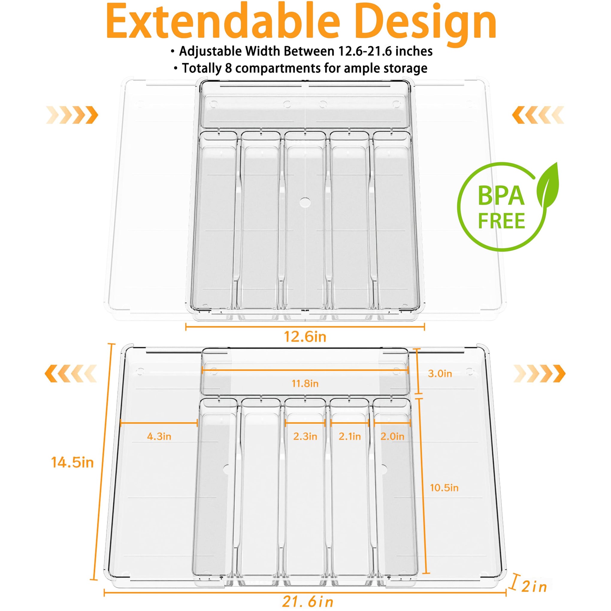 Silverware Drawer Organizer
