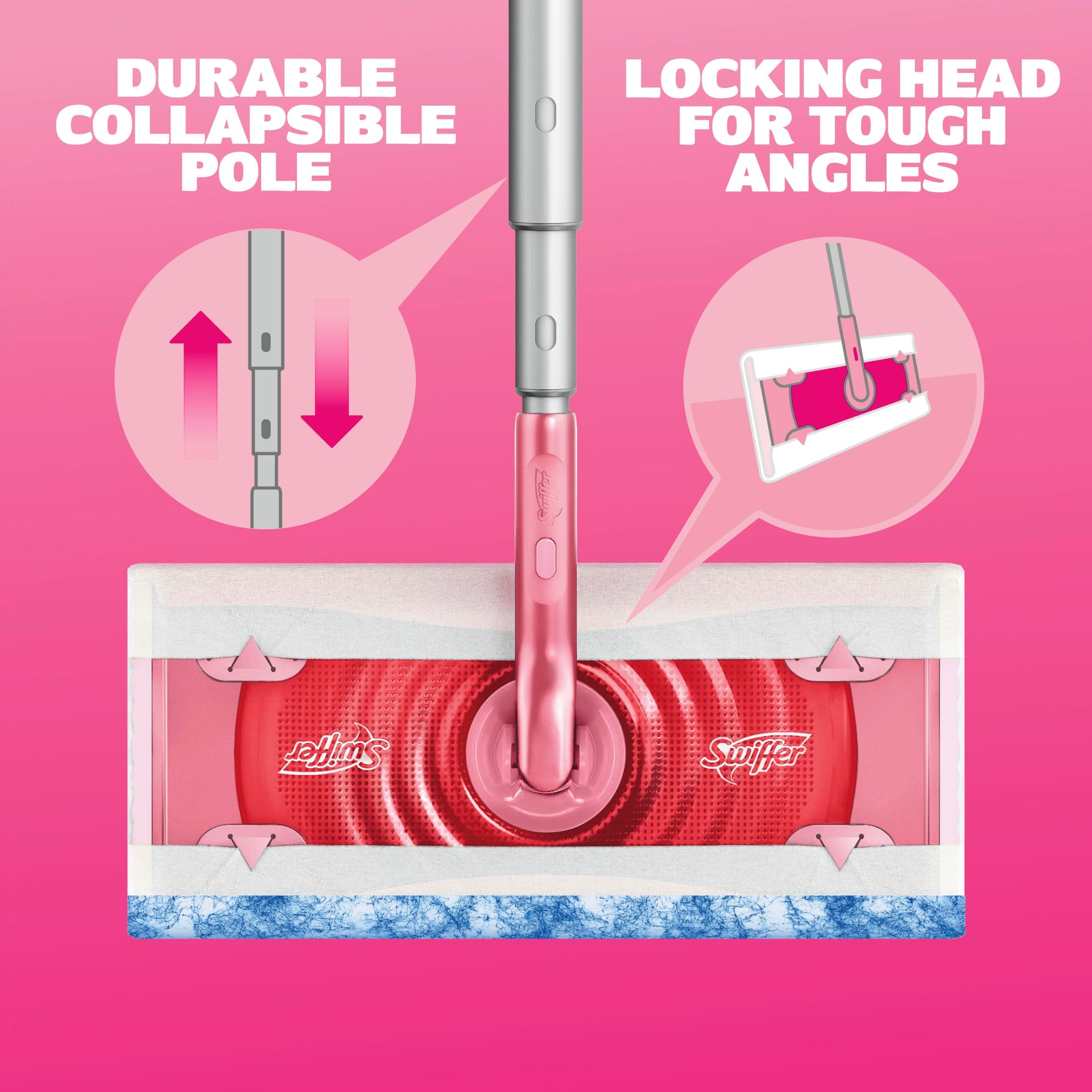 Pink Limited Edition Mop & Go Deluxe