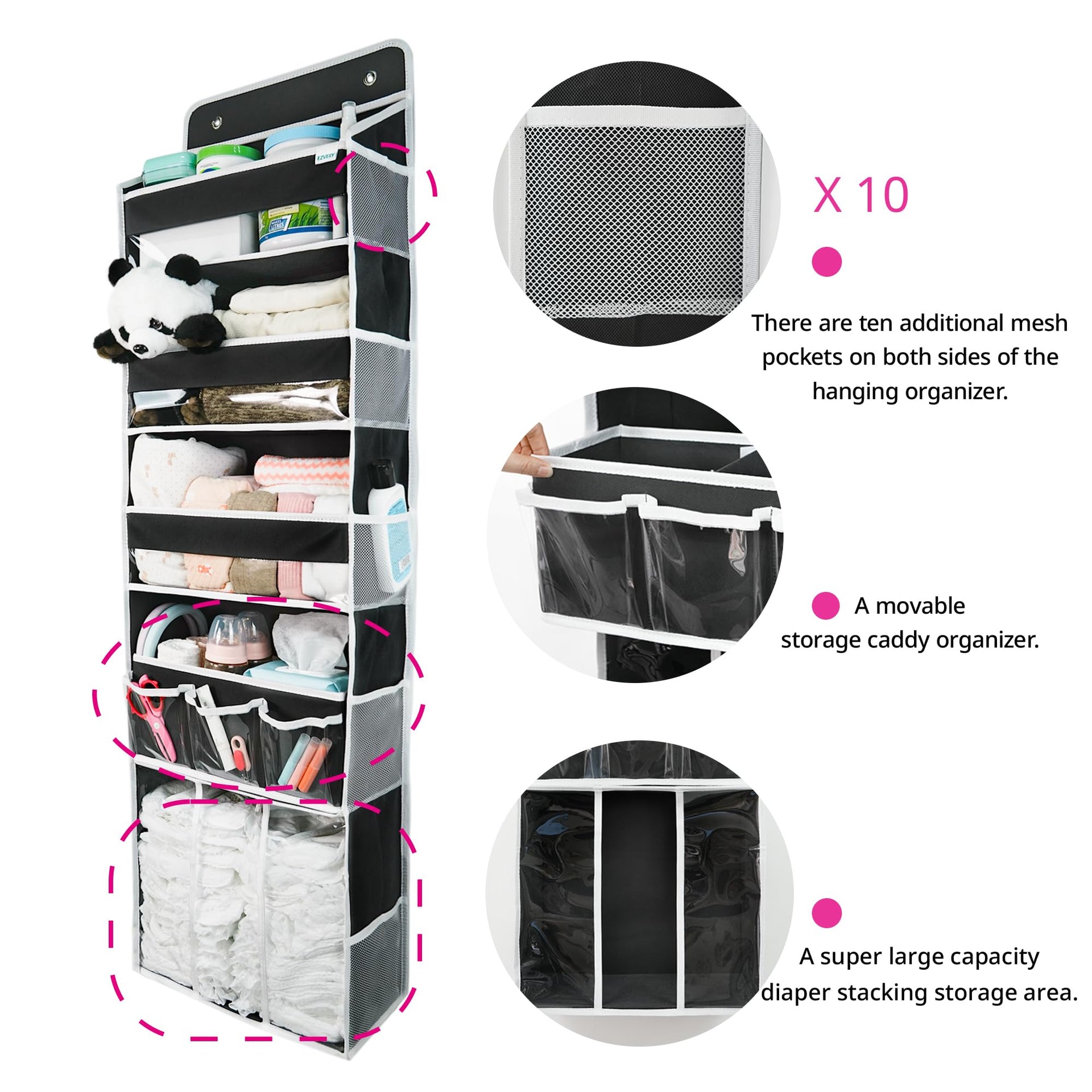 Door Hanging Storage Organizer