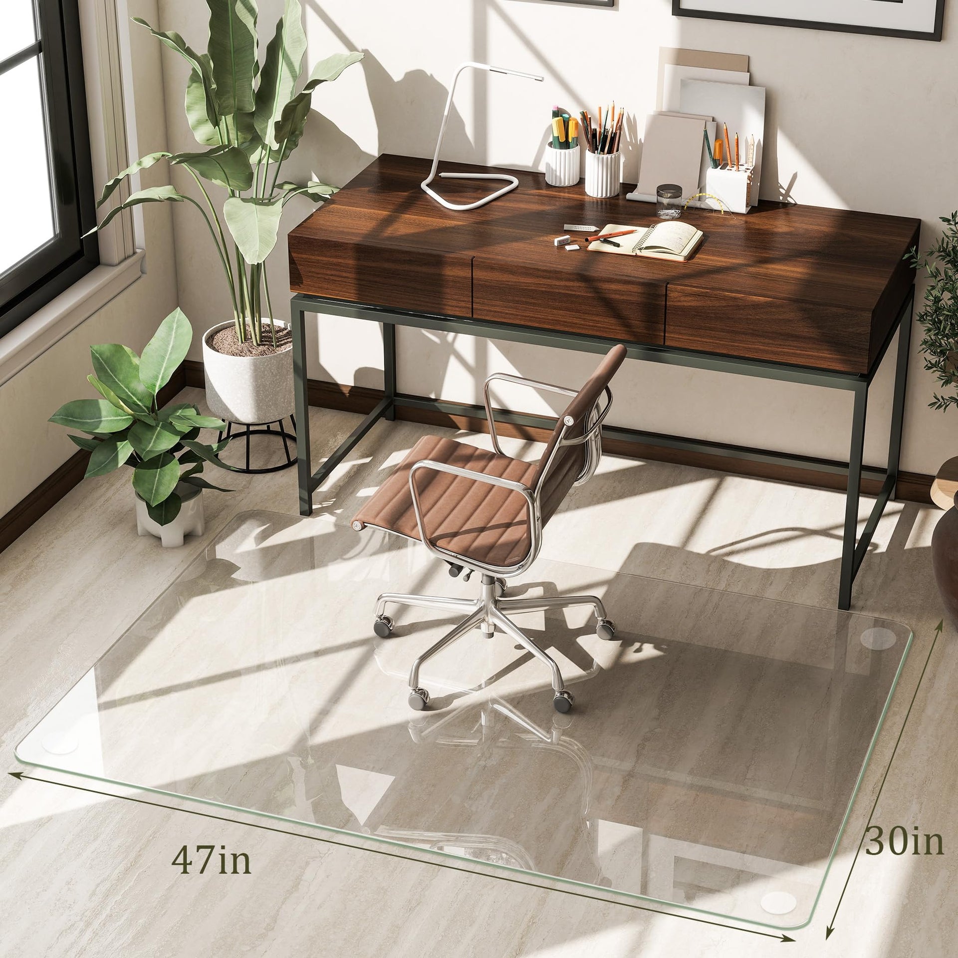 30" x 48" Tempered Glass