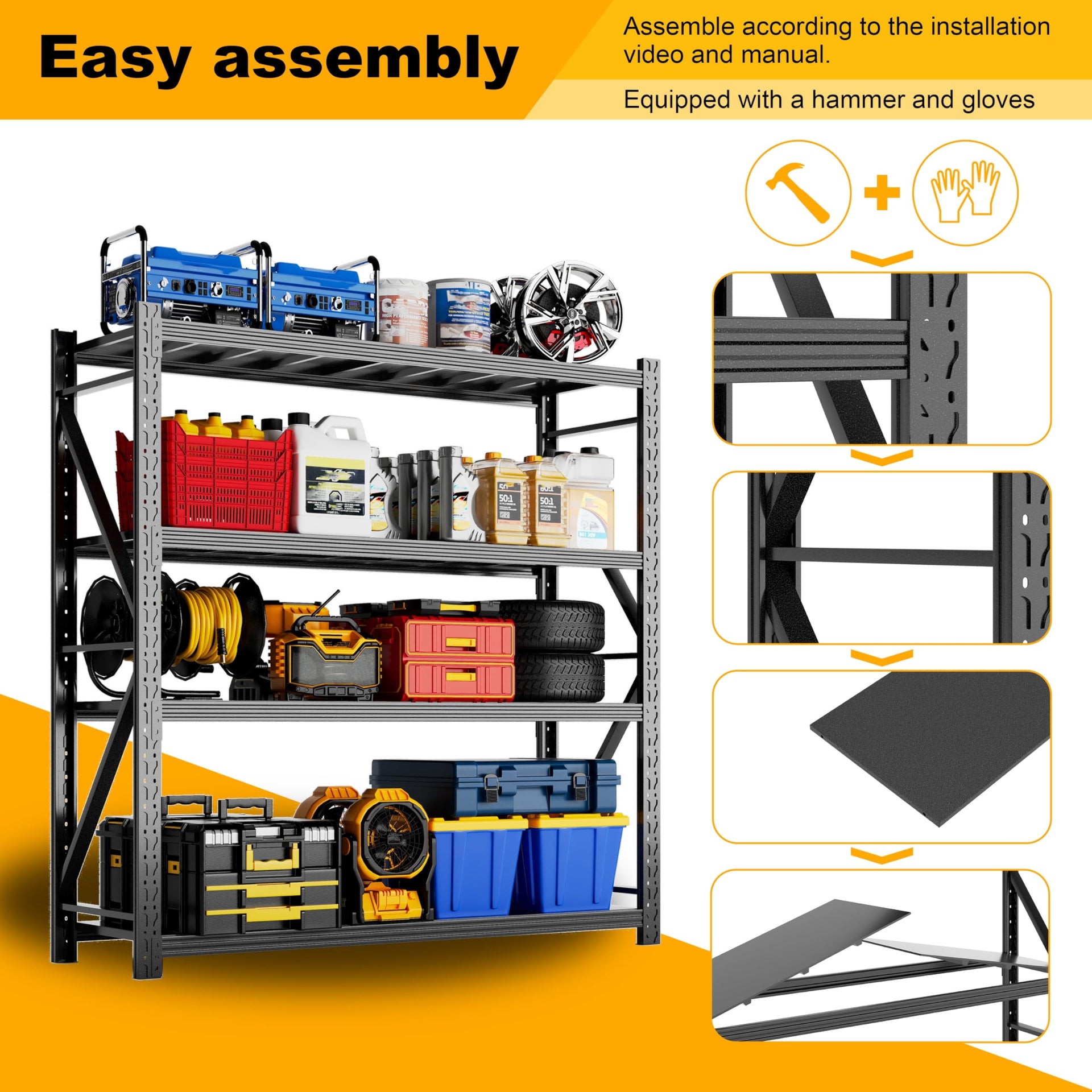 Heavy Duty Warehouse Shelving 4