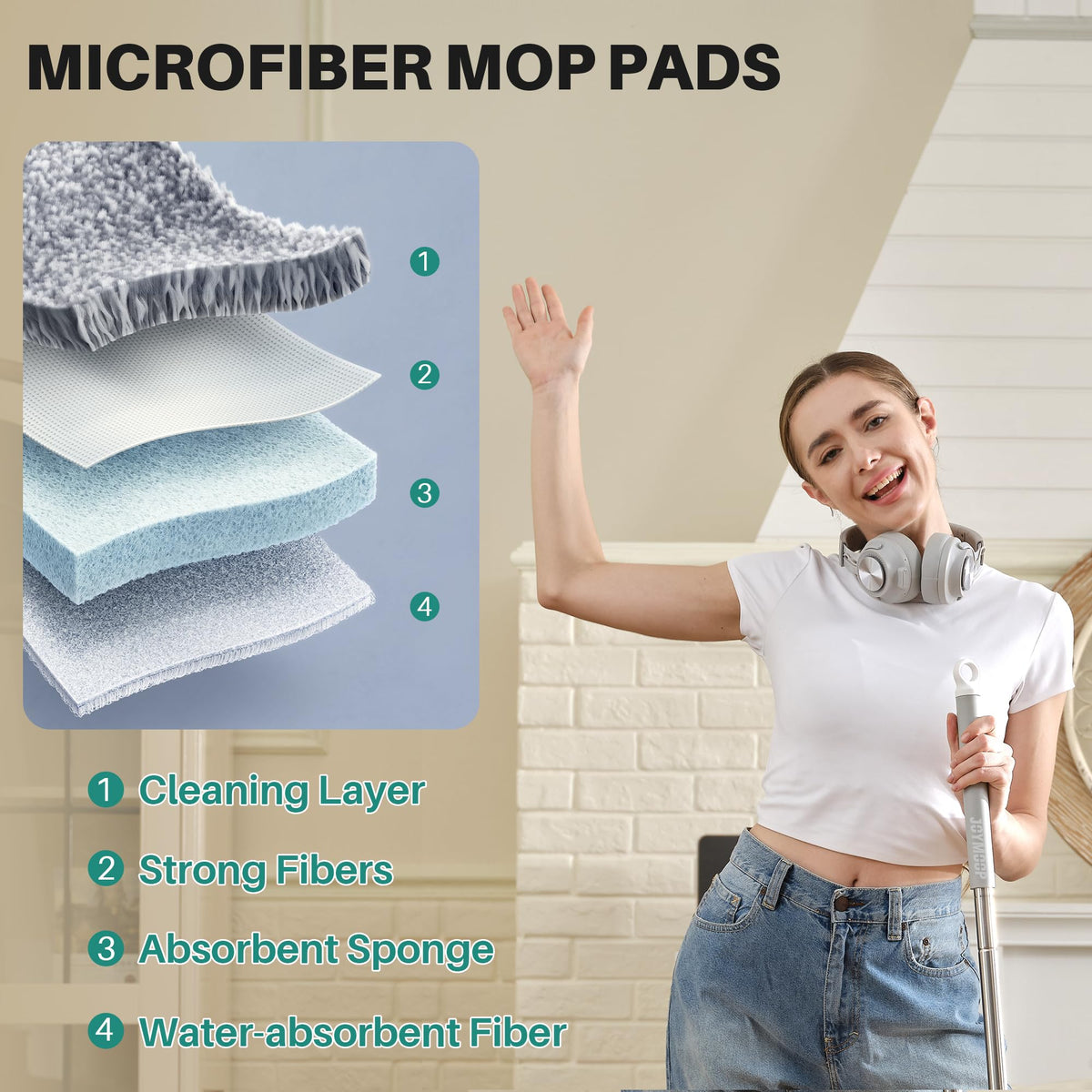 Flat Mop and Bucket System - ModHome Supplies