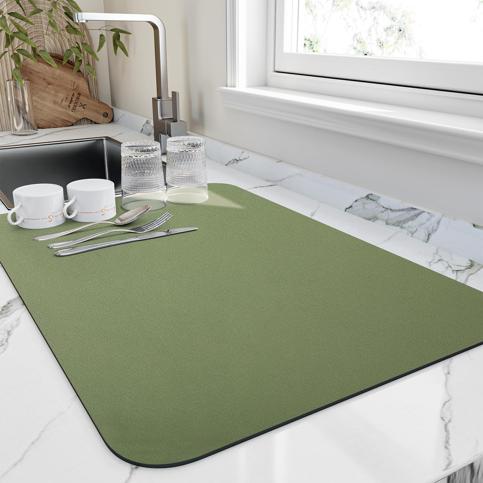 Dish Drying Mat for Kitchen Counter