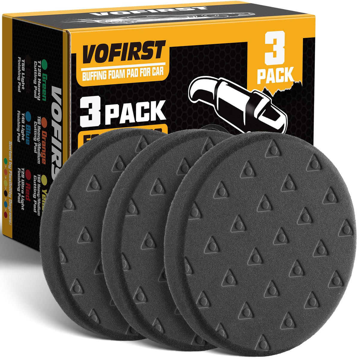 Black Soft Polishing Pad (3 Count)