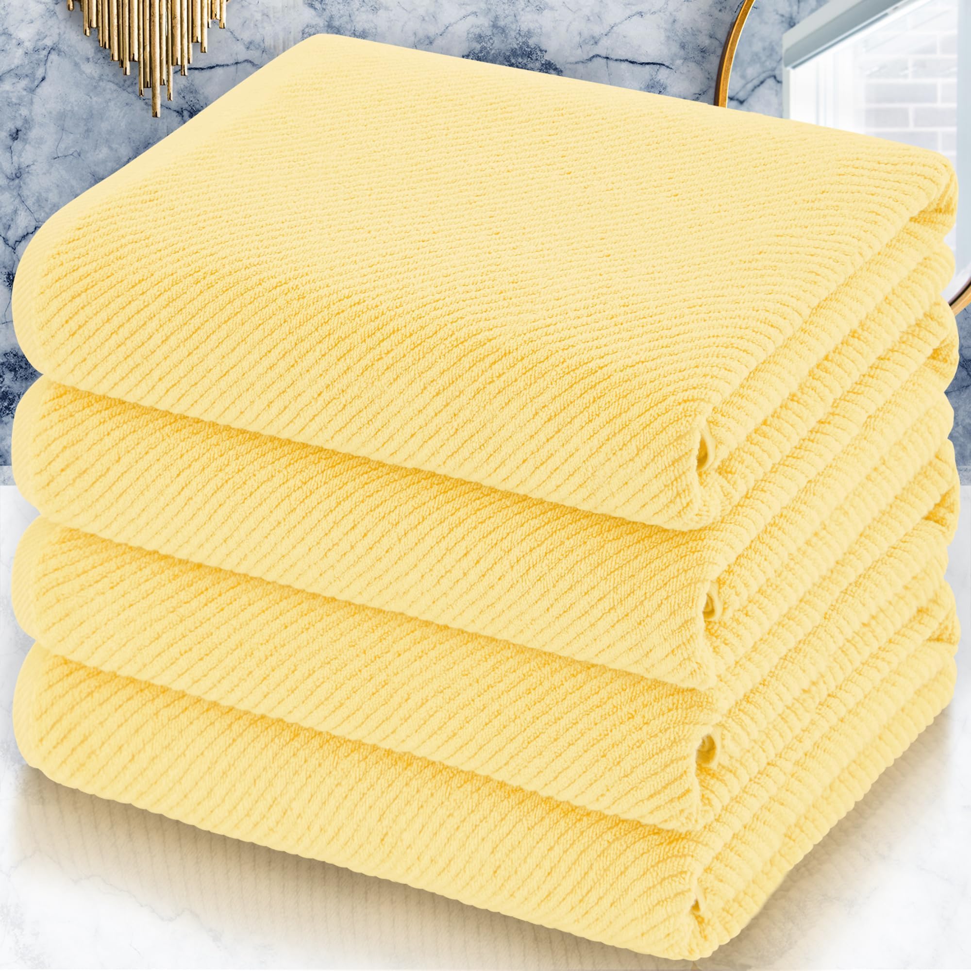 Bath Towels 4PC (4 Count)