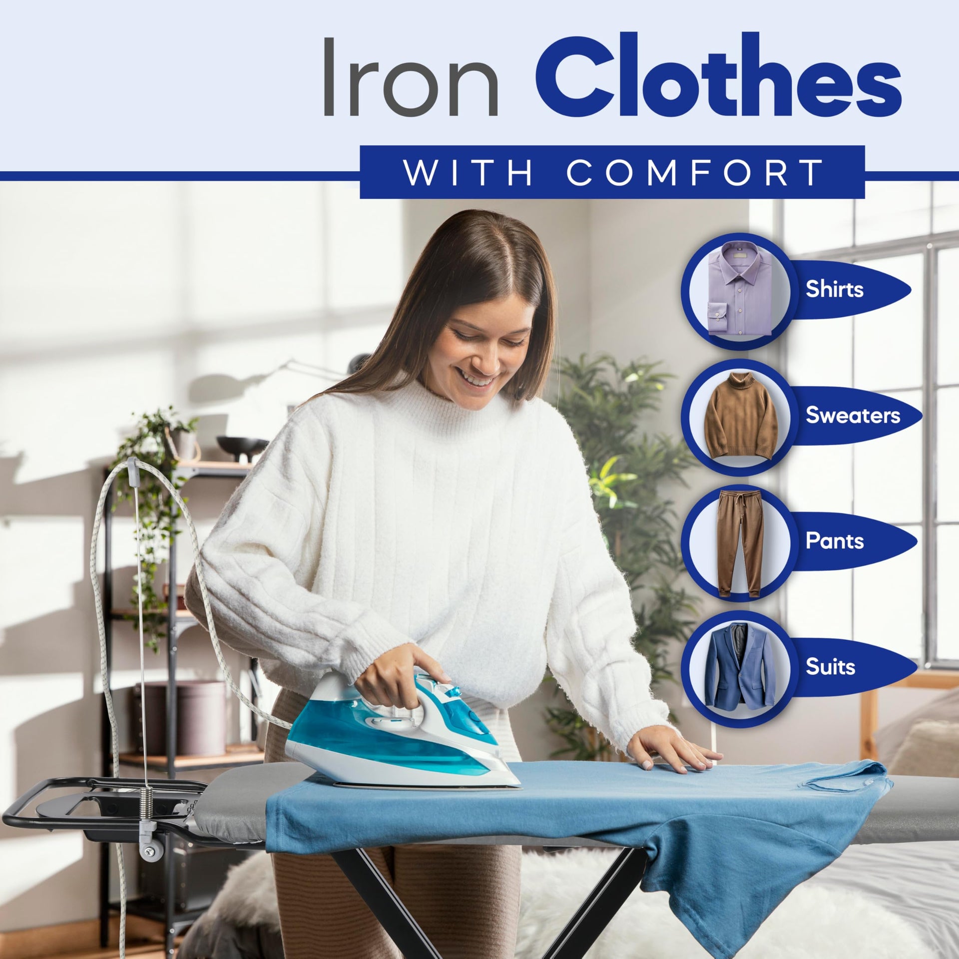 Extra Wide Ironing Board