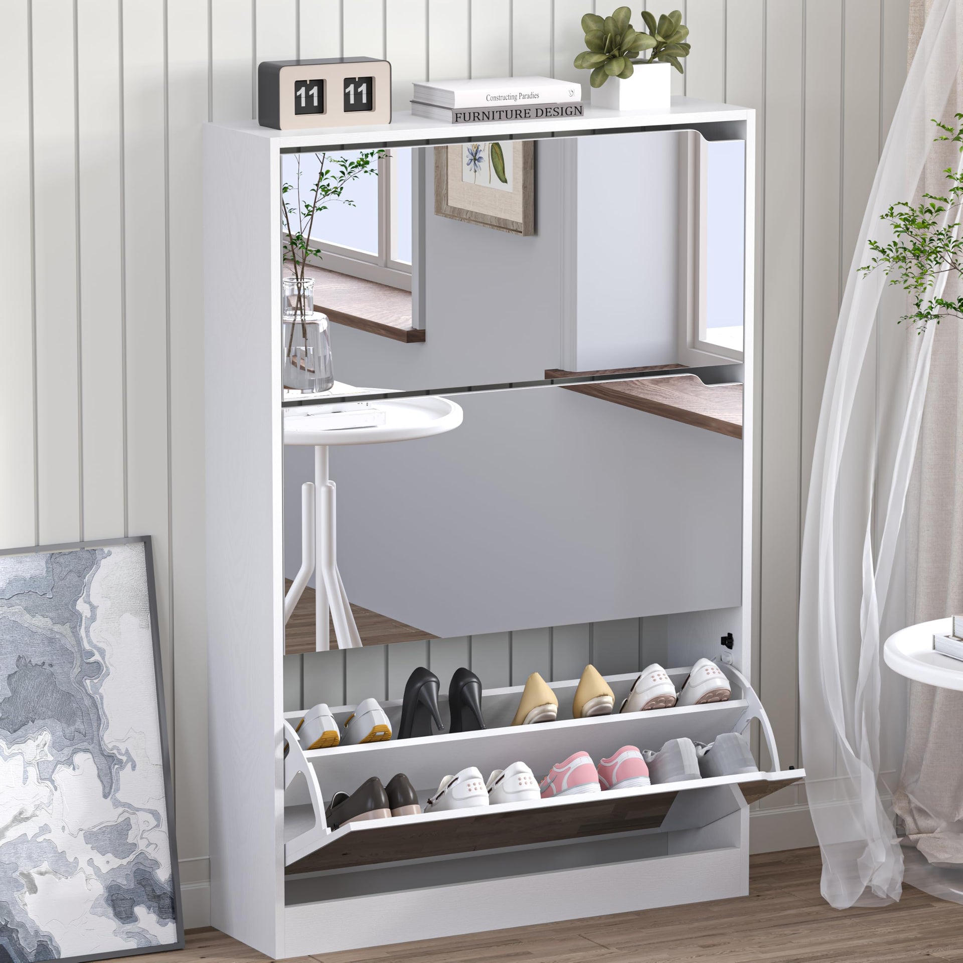 Shoe Cabinet with 3