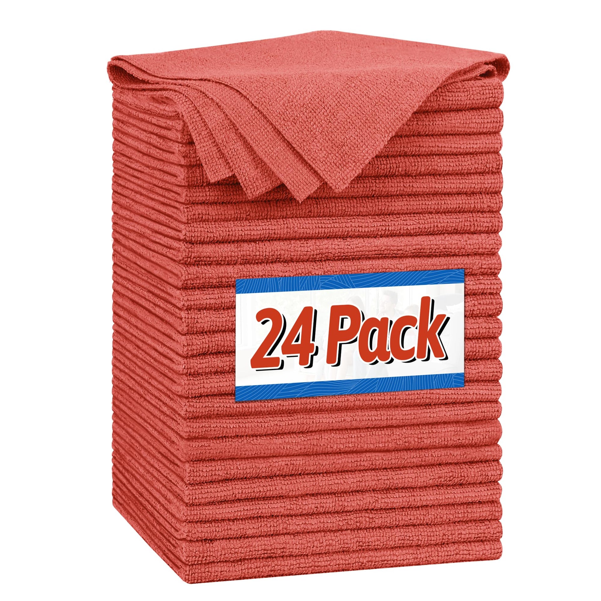 Microfiber Cleaning Cloth (24 Count)