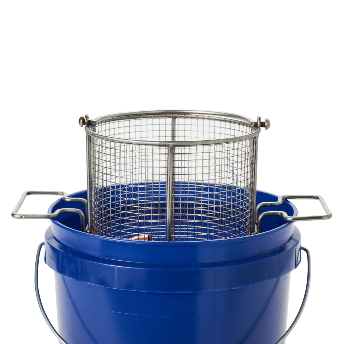 Dip N’ Drain Stainless Steel Part Cleaning Strainer Basket for 2