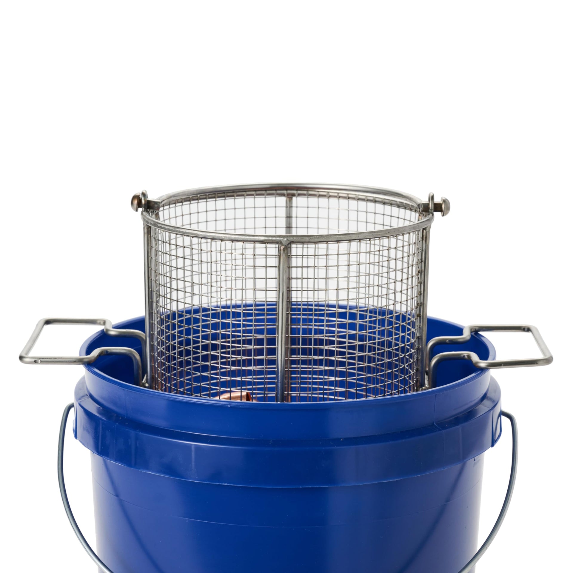 Dip N’ Drain Stainless Steel Part Cleaning Strainer Basket for 2