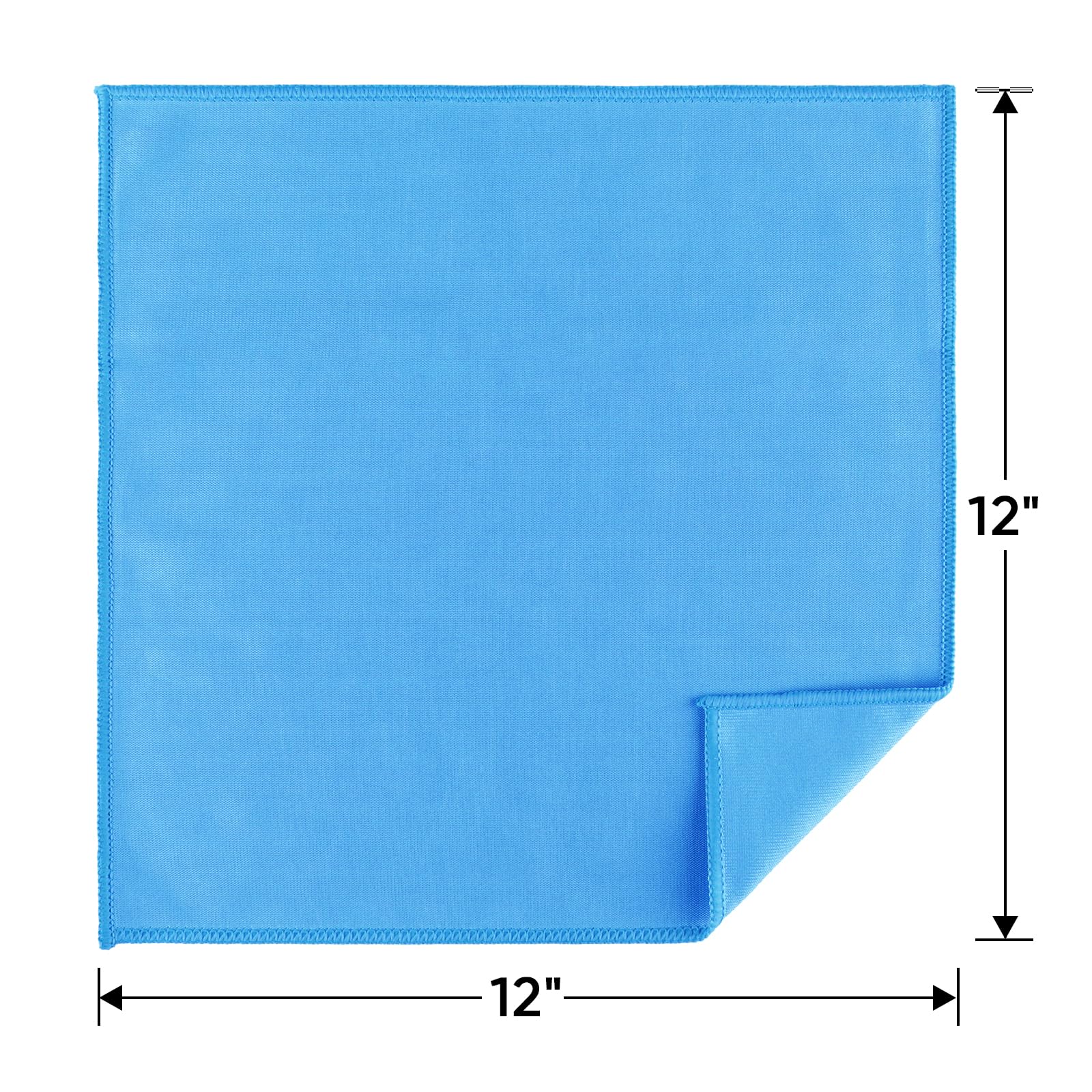 Microfiber Glass Cleaning Cloth 12 PK (12 Count)