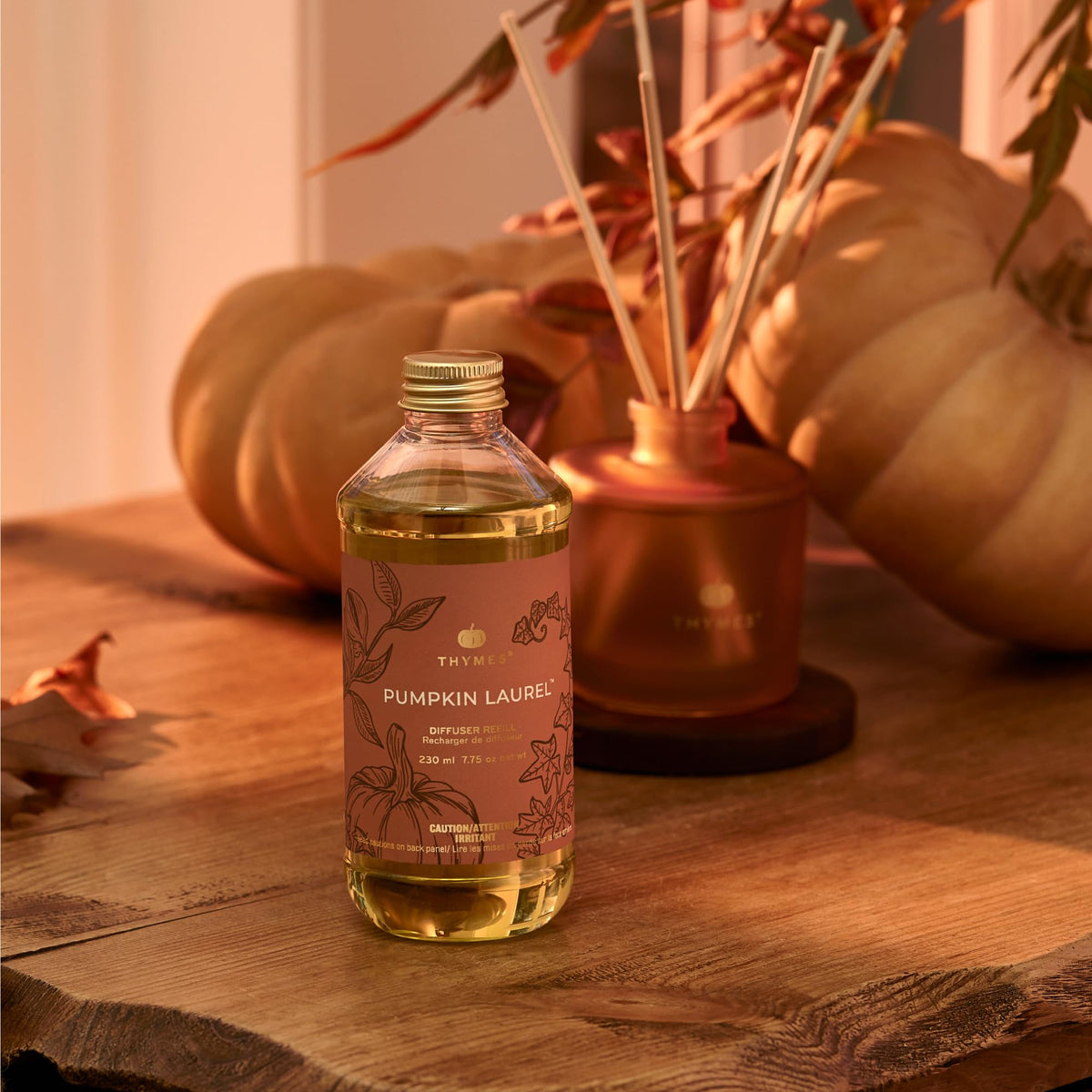 Pumpkin Laurel Reed Diffuser Oil Refill (7.75 Fl Oz)