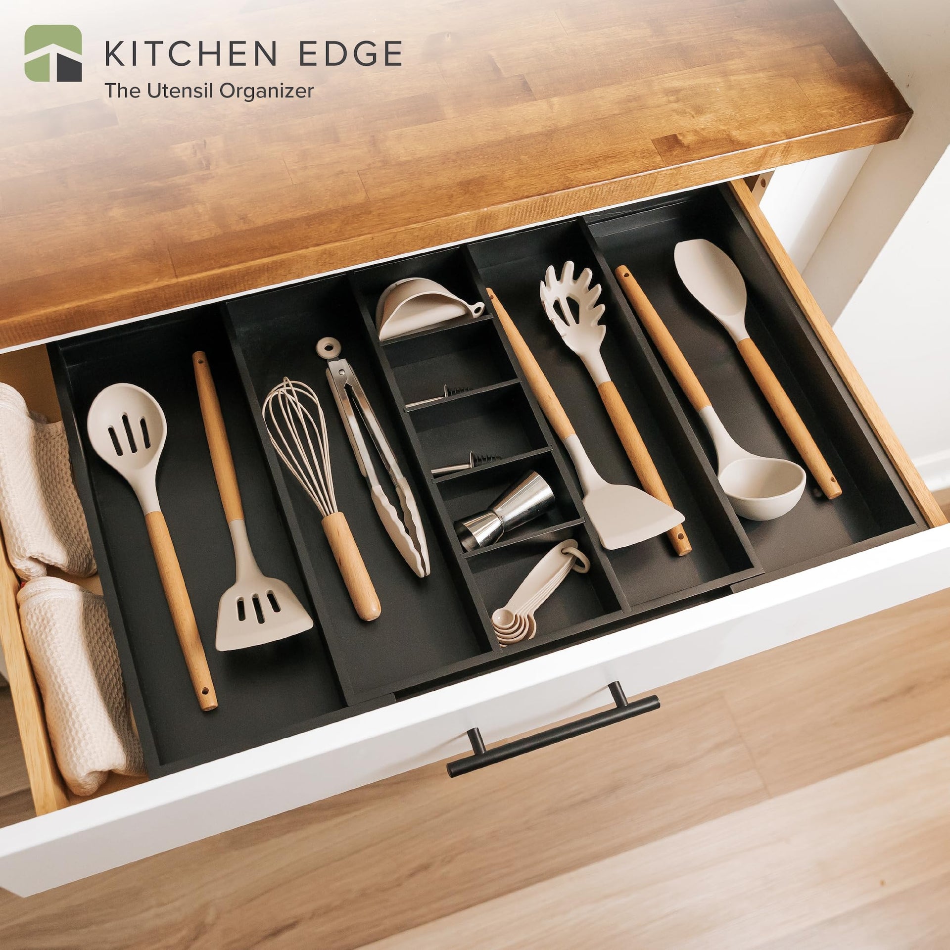Utensil & Junk Drawer Organizer