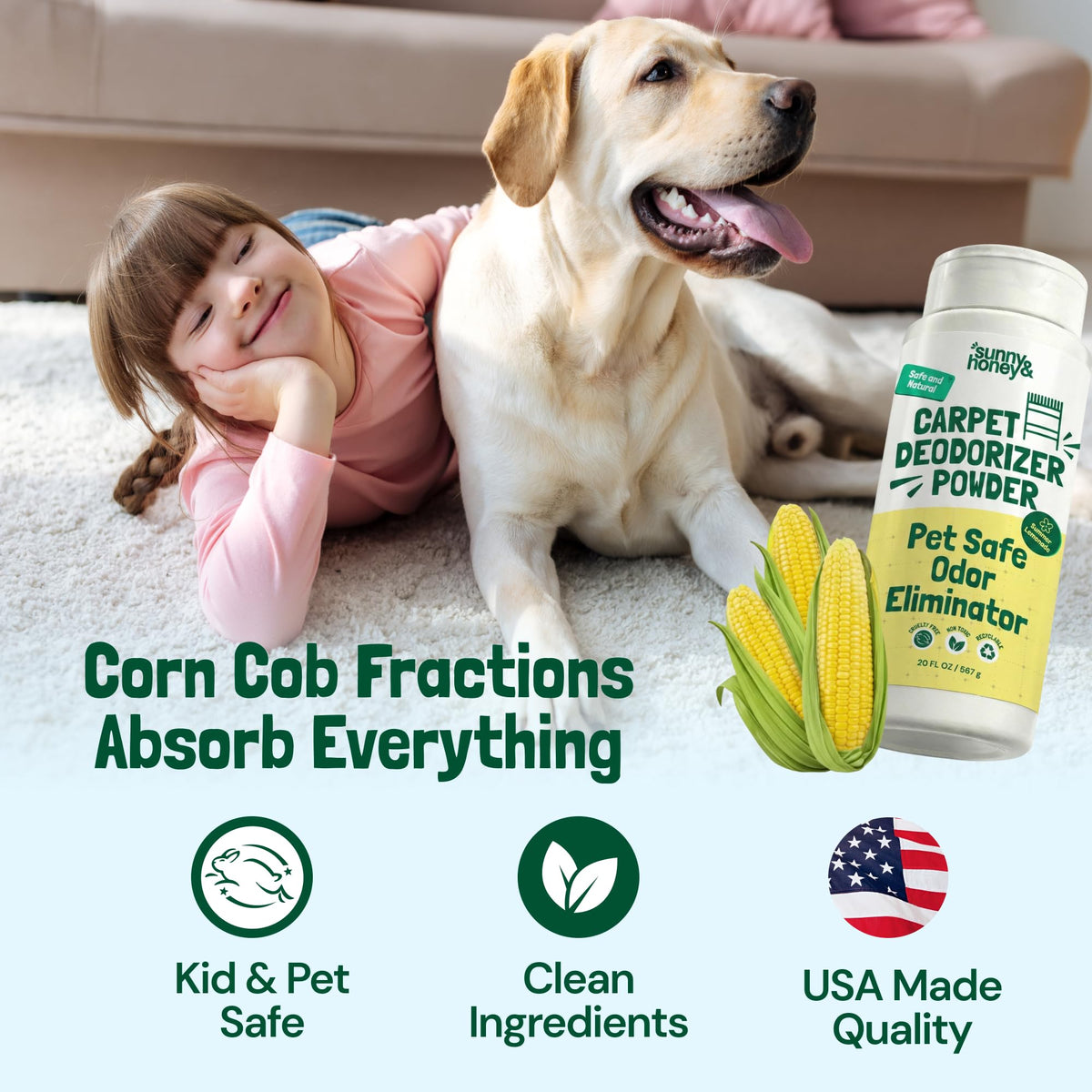 Carpet Deodorizer Powder (20 Ounce)
