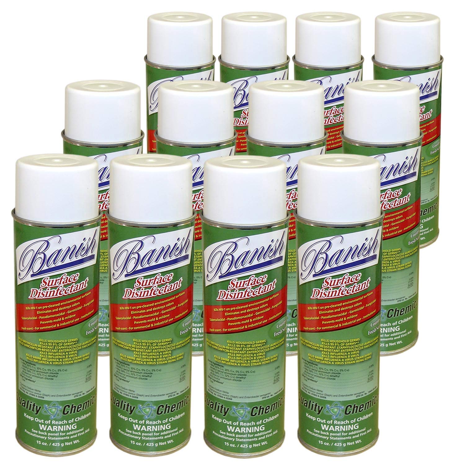 Banish Disinfectant Spray (12 Count)