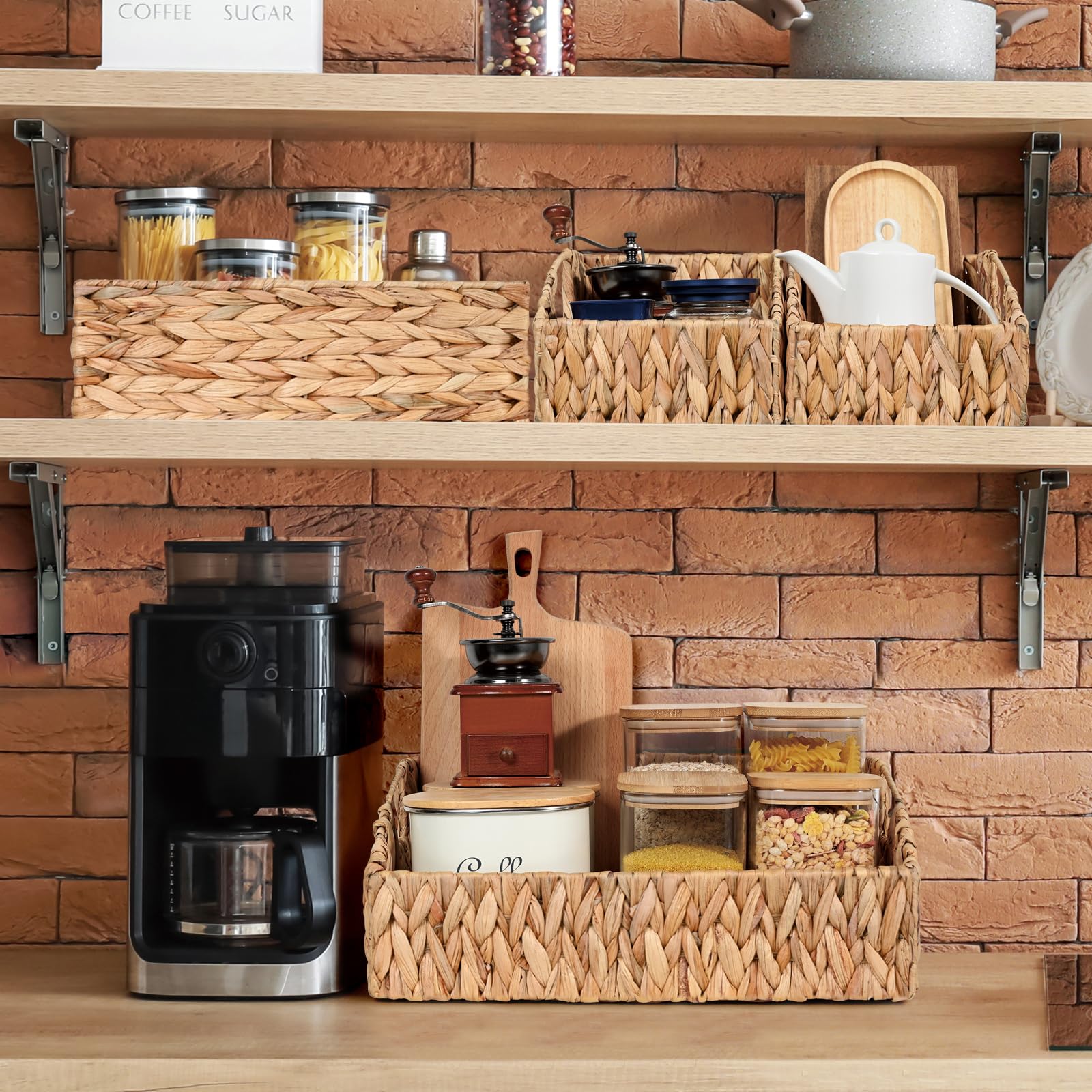 Pantry Baskets for Organizing (3 Count)