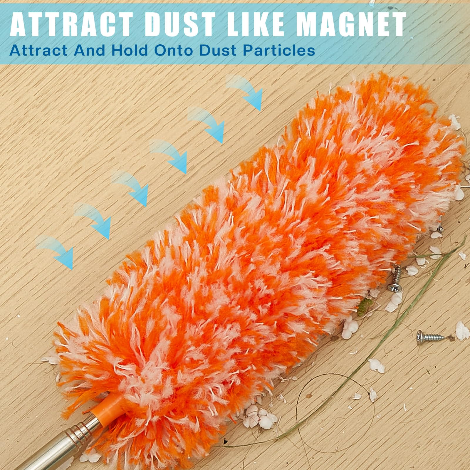 36 Pcs Microfiber Feather Duster for Cleaning (36 Count)