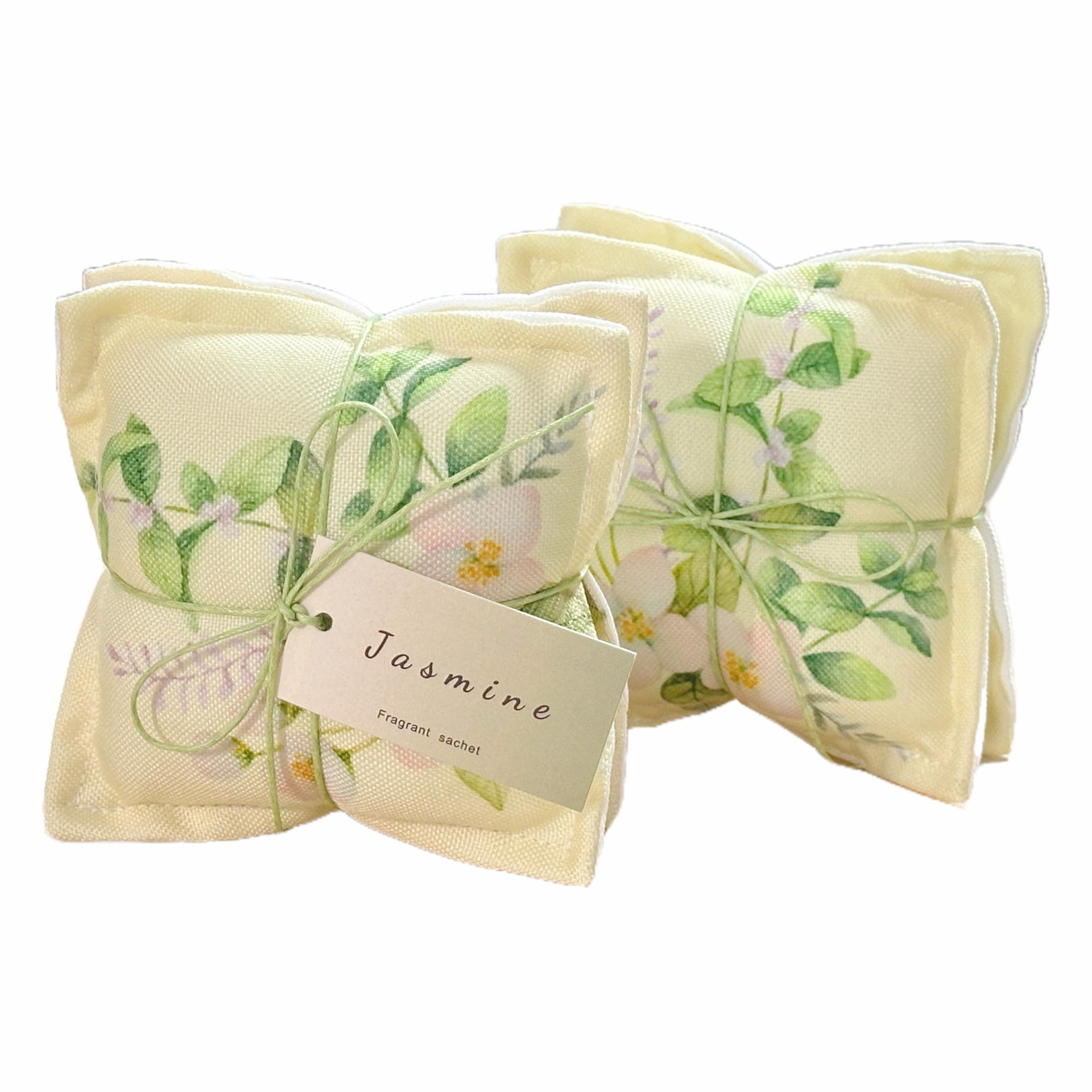 4 Pack Jasmine Sachet Bags for Drawers and Closets (4 Count)