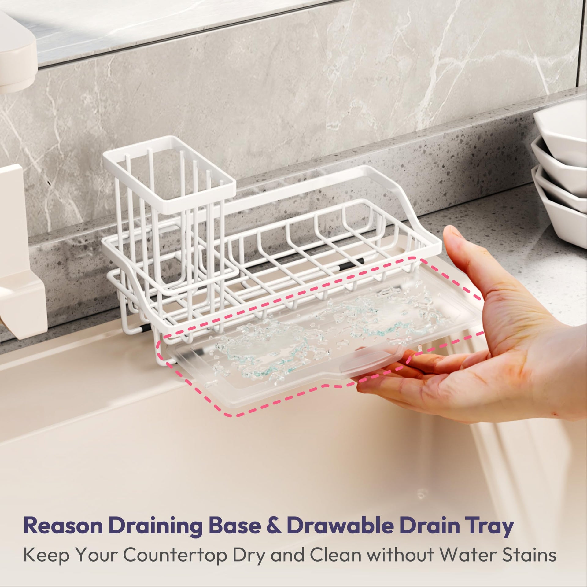 Sink Caddy Sponge Holder